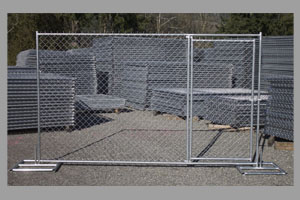 6'h x 10'w Temporary Panel